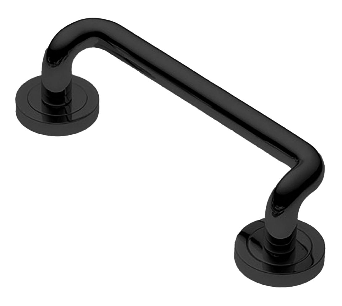 Ручка-скоба SNAKE PH NERO, цвет - черный фото 1 Ручка-скоба SNAKE PH NERO, цвет - черный фото купить Южно-Сахалинск