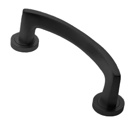 Ручка-скоба WIND PH NERO, цвет - черный фото 3 Ручка-скоба WIND PH NERO, цвет - черный фото фурнитура Южно-Сахалинск