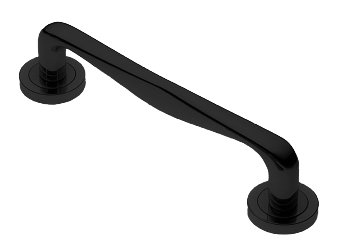 Ручка-скоба PETRA PH NERO, цвет - черный фото 1 Ручка-скоба PETRA PH NERO, цвет - черный фото купить Южно-Сахалинск