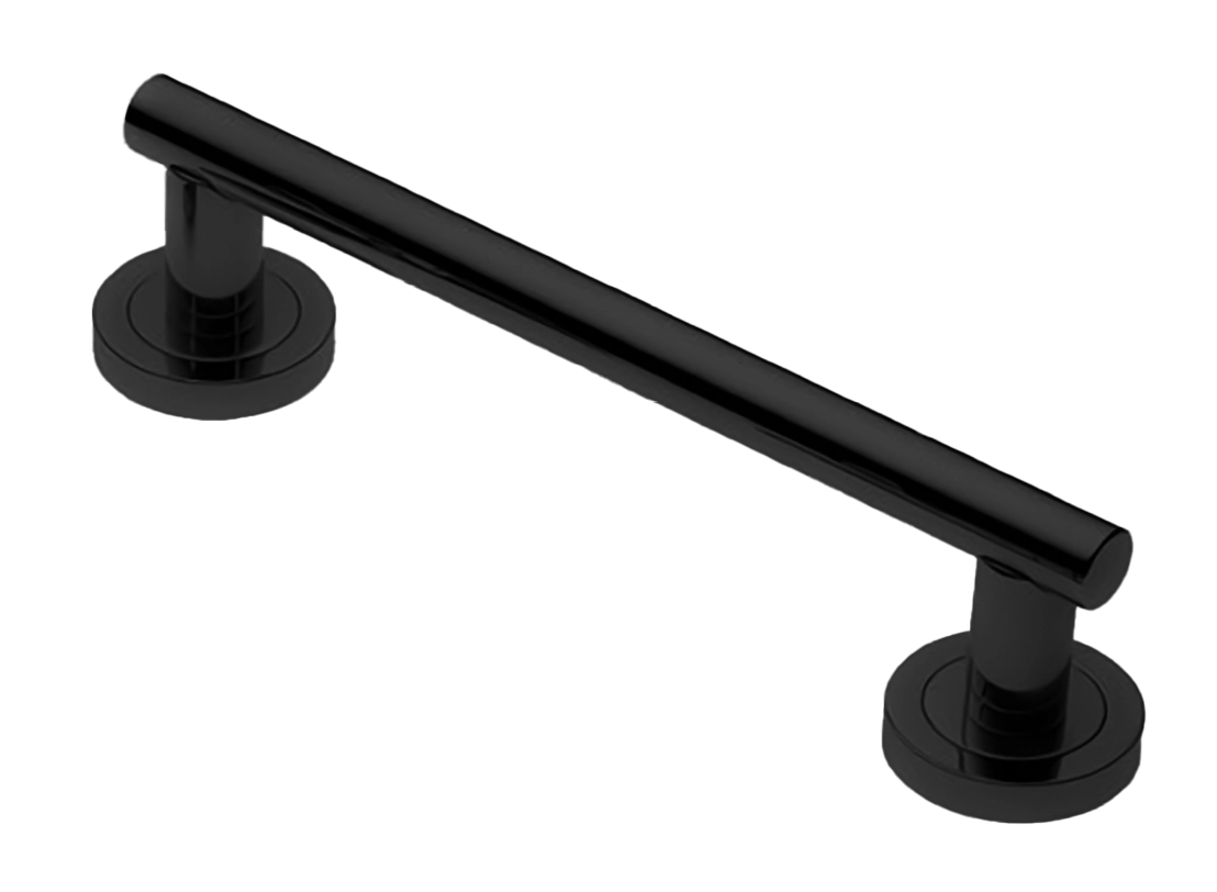 Ручка-скоба CALLA PH 200MM NERO, цвет - черный фото 1 Ручка-скоба CALLA PH 200MM NERO, цвет - черный фото купить Южно-Сахалинск