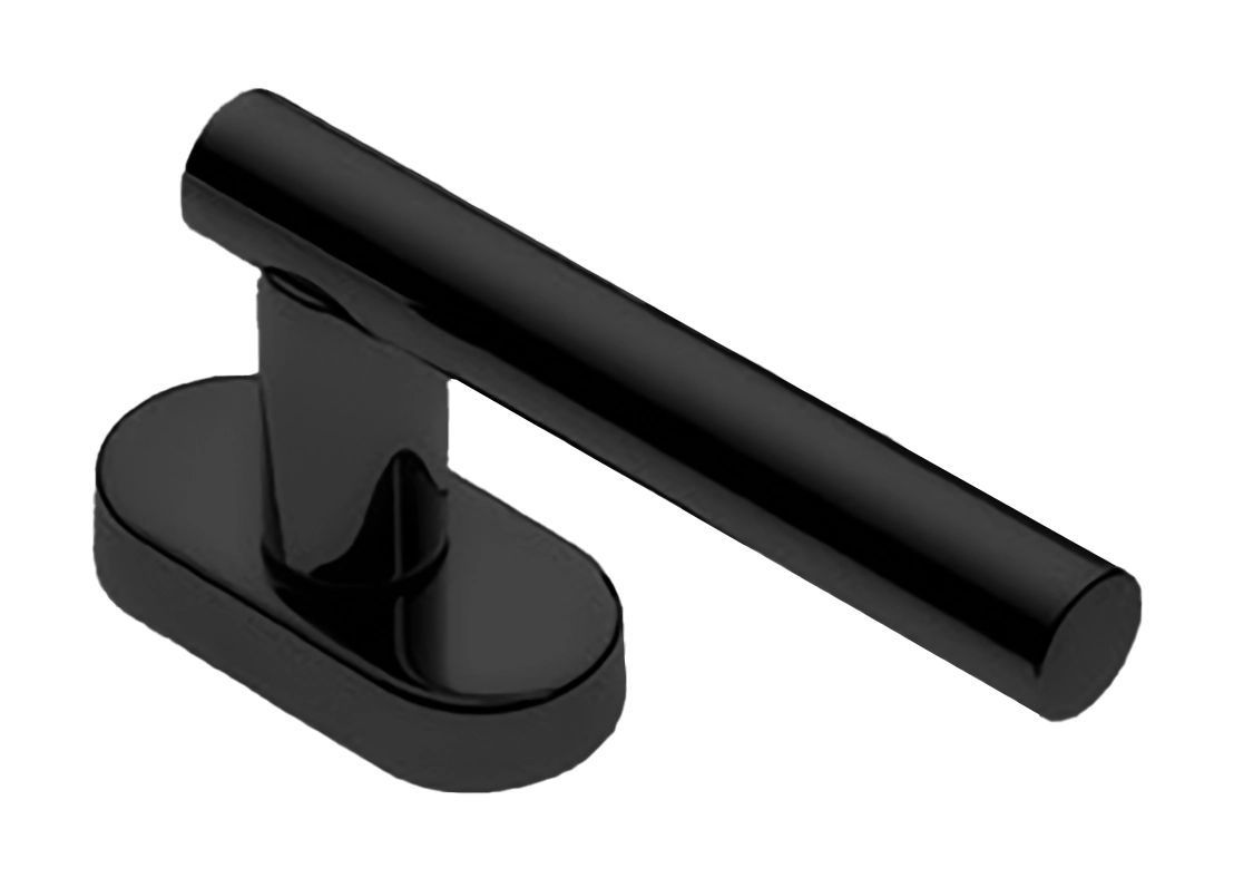 Ручка оконная CALLA W1 NERO, цвет - черный фото 1 Ручка оконная CALLA W1 NERO, цвет - черный фото купить Южно-Сахалинск