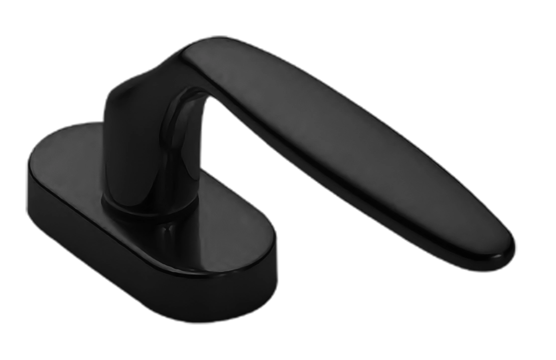 Ручка оконная DERBY W1 NERO, цвет - черный фото 1 Ручка оконная DERBY W1 NERO, цвет - черный фото купить Южно-Сахалинск