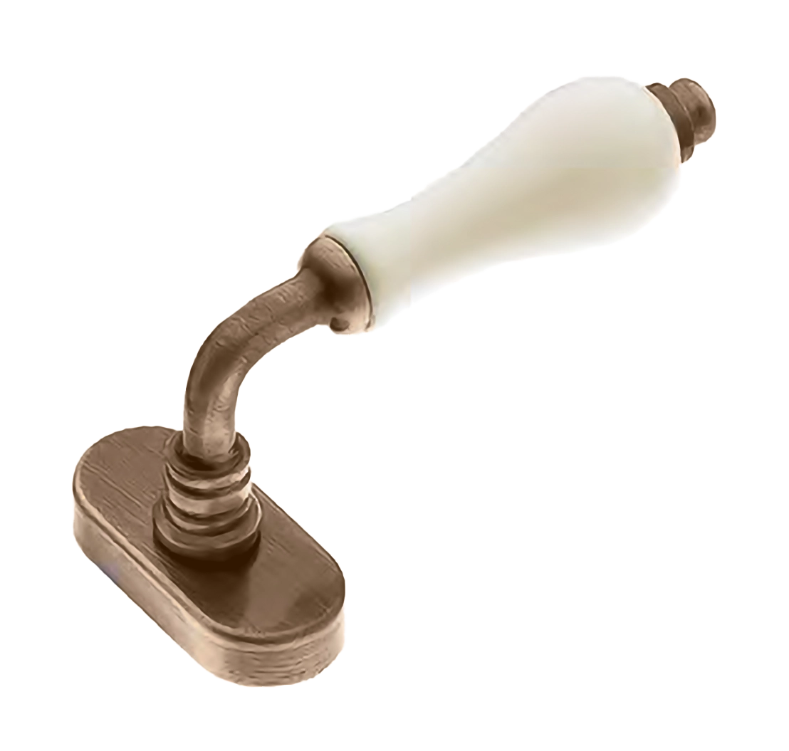 Ручка оконная CERAMICA W1 OBR/CHAMP, цвет - бронза/шампань фото 1 Ручка оконная CERAMICA W1 OBR/CHAMP, цвет - бронза/шампань фото купить Южно-Сахалинск