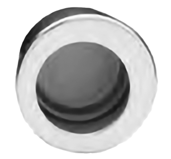 Пальчиковая ручка для раздвижных дверей ART.56 CRO, цвет - хром фото купить Южно-Сахалинск