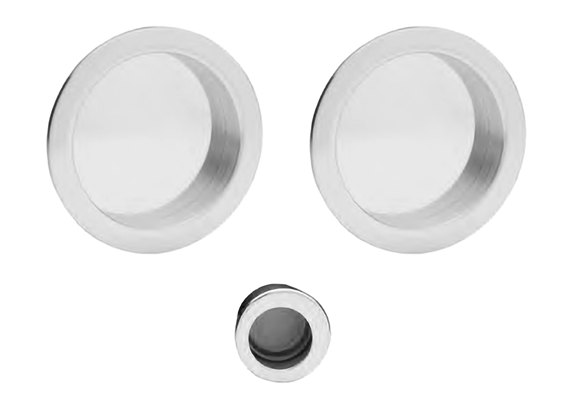 Ручка для раздвижной двери ART.54/A CRO с пальчиковой ручкой, цвет - хром фото купить Южно-Сахалинск