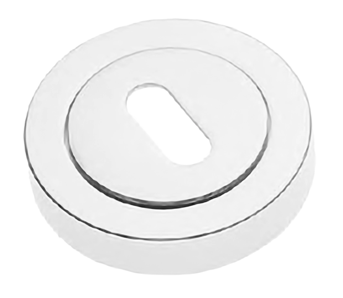Накладка на ключевой цилиндр LUX-FK-R2 BIA на круглой розетке под ключ буратино, цвет - белый фото 1 Накладка на ключевой цилиндр LUX-FK-R2 BIA на круглой розетке под ключ буратино, цвет - белый фото купить Южно-Сахалинск