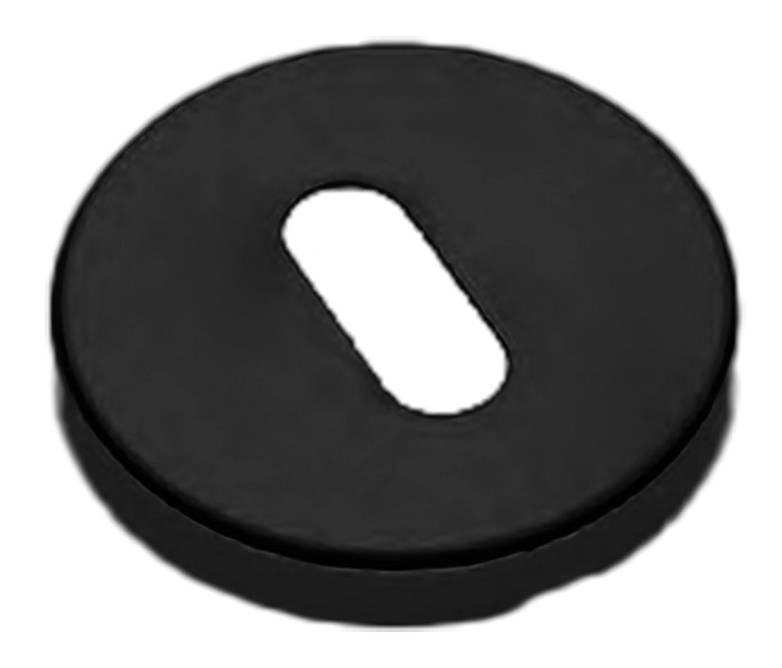 Накладка на ключевой цилиндр LUX-FK-R3 NERO на круглой розетке под ключ буратино, цвет - черный фото 1 Накладка на ключевой цилиндр LUX-FK-R3 NERO на круглой розетке под ключ буратино, цвет - черный фото купить Южно-Сахалинск