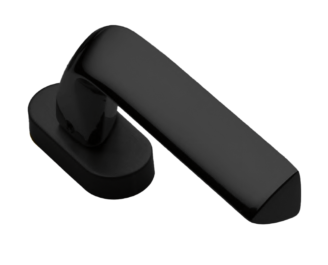 Ручка оконная MATRIX W1 NERO, цвет - черный фото 1 Ручка оконная MATRIX W1 NERO, цвет - черный фото купить Южно-Сахалинск