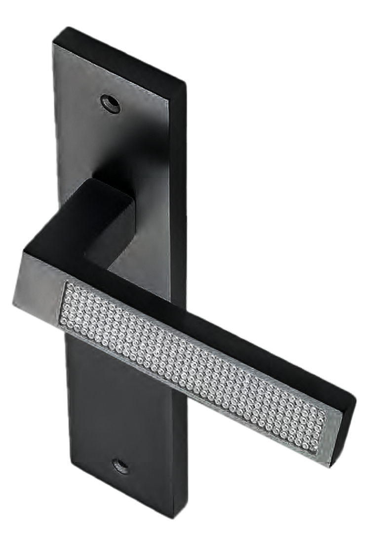 Ручка на планке DOLCE VITA PL NERO, цвет черный фото купить Южно-Сахалинск