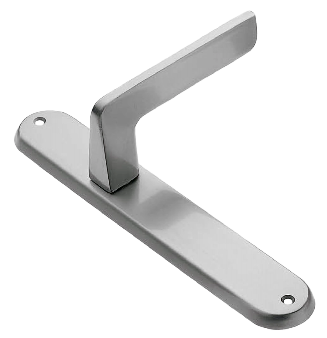 Ручка дверная на планке ROCK PL CSA, цвет матовый хром, латунь фото купить в Южно-Сахалинске