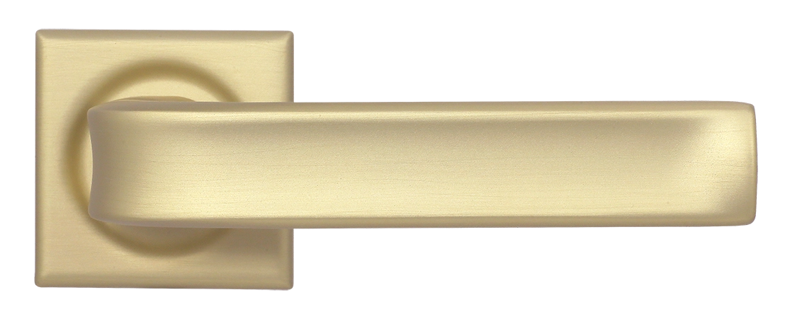 Ручка дверная THE BUS STATION S7 AH на квадратной розетке, цвет Осенний мёд/Autumn Honey фото купить в Южно-Сахалинске