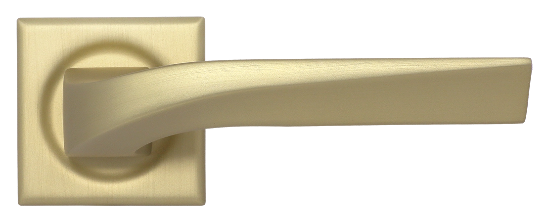 Ручка дверная WD CONCERT HALL S7 AH на квадратной розетке, цвет Осенний мёд/Autumn Honey фото купить в Южно-Сахалинске