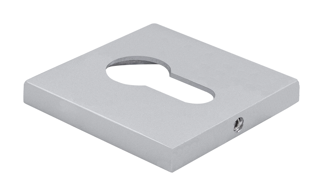 Накладка на замок MH-KH-S6 ASC под евроцилиндр, цвет анодированный матовый хром фото купить Южно-Сахалинск