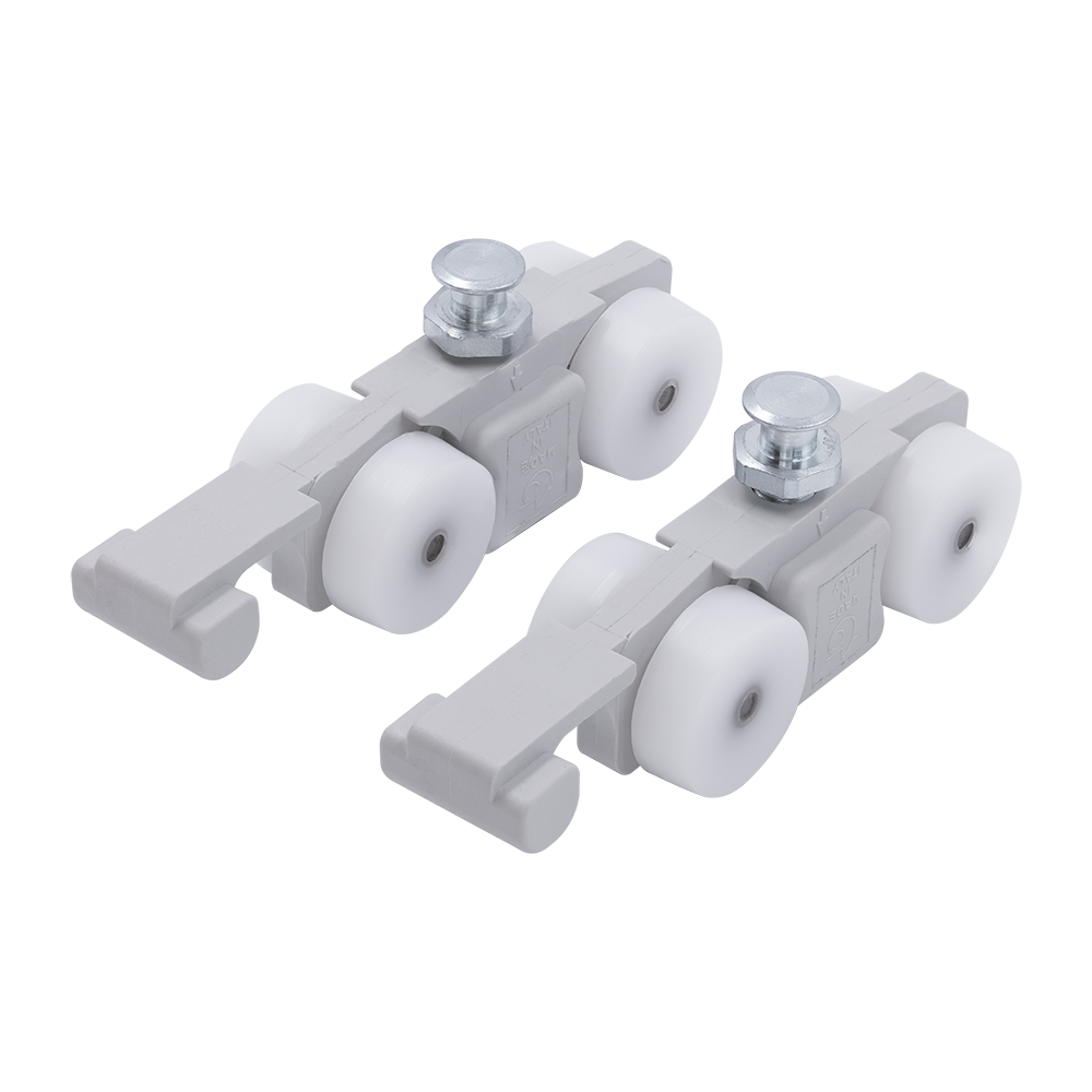 Комплект ролик-стопор SLIDING SET 1-SO 40kg NEW для синхр. открывания, дверь до 40кг фото фурнитура Южно-Сахалинск