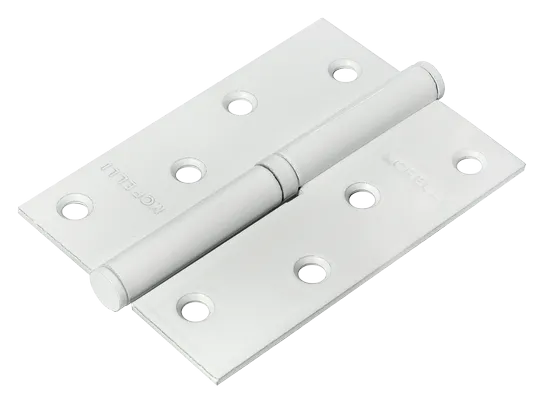 Петля карточная разъемная MSND 100X70X2.5 W R с подшипником стальная правая, врезная, цвет белый, сталь фото купить Южно-Сахалинск