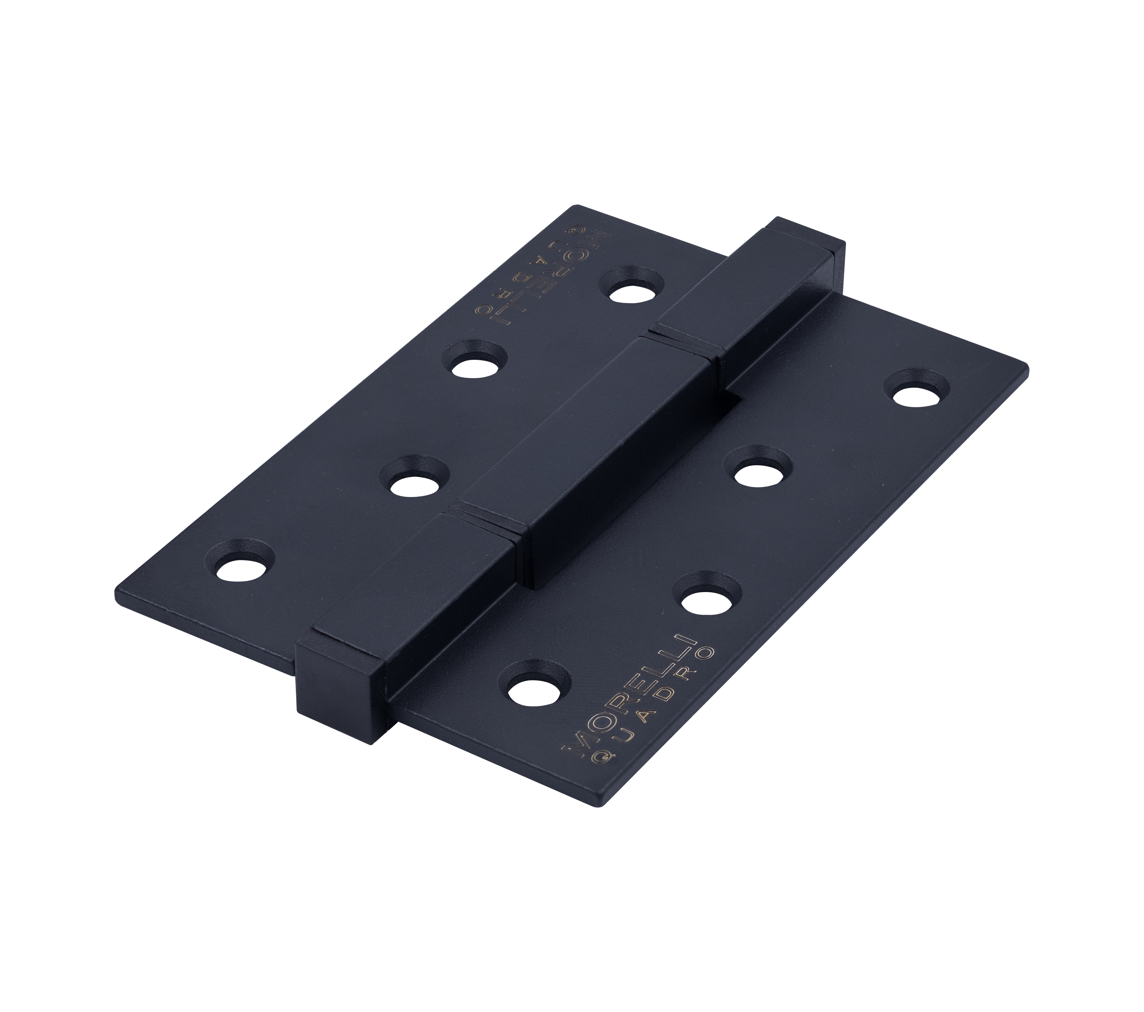 Петля QUADRO-2 BL врезная на квадратной оси, цвет черный фото купить Южно-Сахалинск