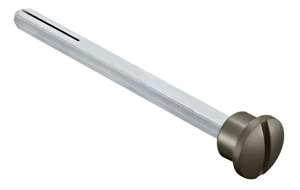 Четырехгранник LUX-SPINDLE-WC 110 ANT 110мм с кнопкой, цвет антрацит фото купить Южно-Сахалинск