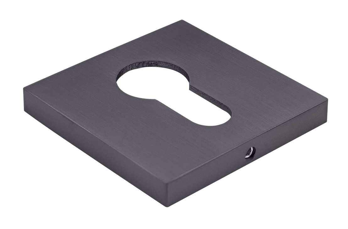 Накладка на замок MH-KH-S6 GR под евроцилиндр, цвет graphite фото купить Южно-Сахалинск