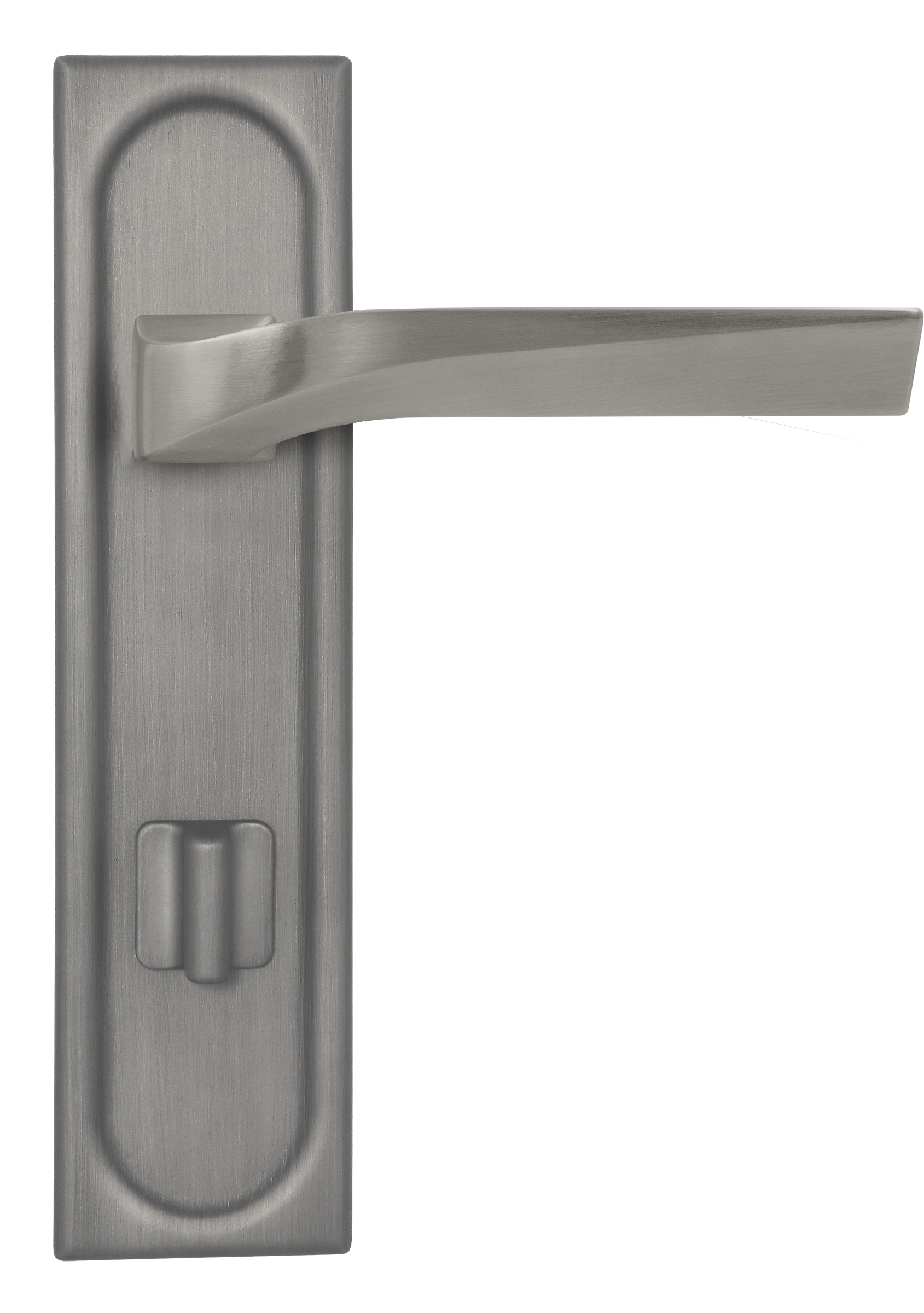 Ручка дверная WD CONCERT HALL PLS WF на планке, цвет Зимняя стужа/Winter Frost фото купить в Южно-Сахалинске