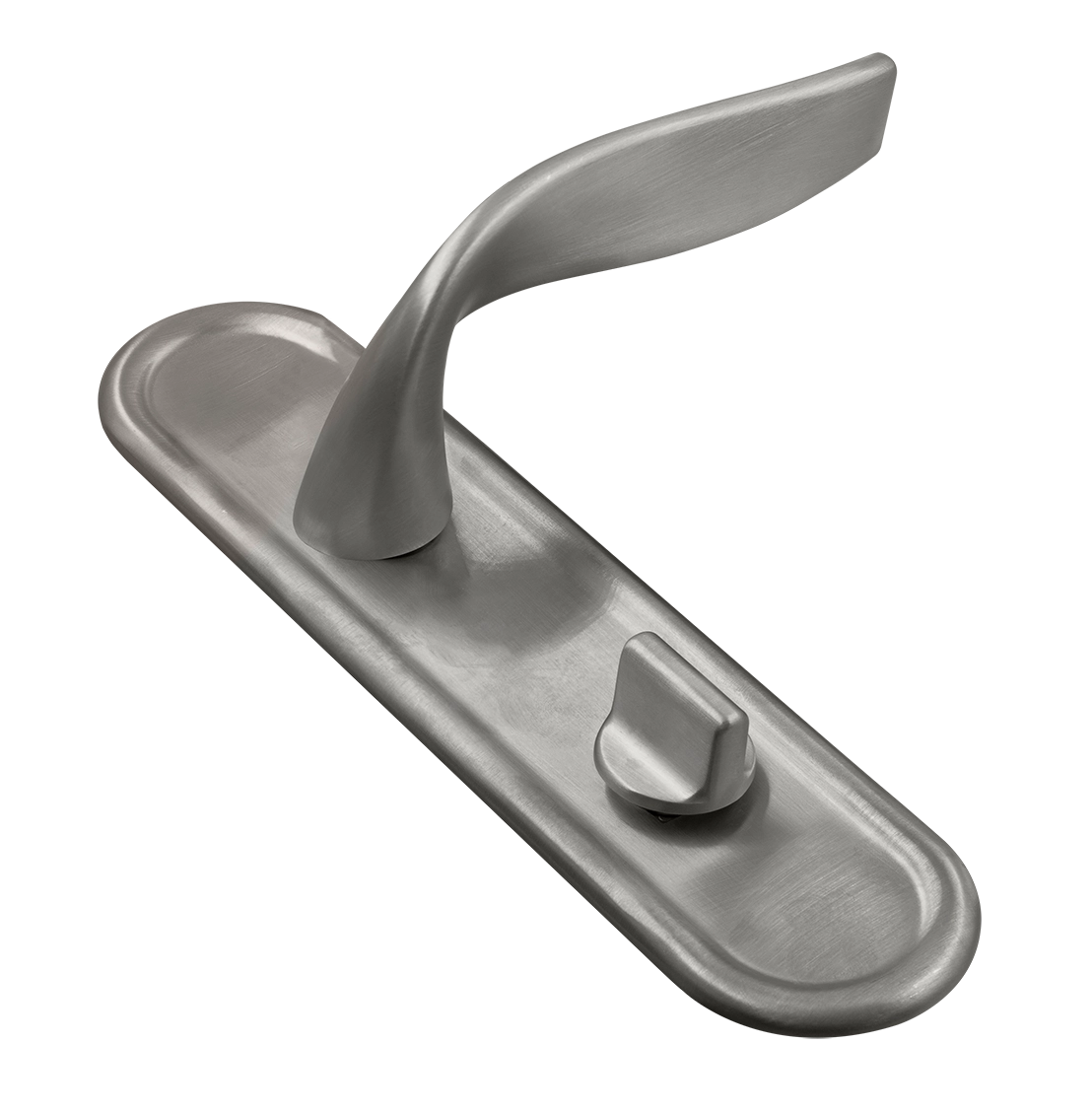 Ручка дверная SKYSCRAPER PLR WF на планке, цвет Зимняя стужа/Winter Frost фото купить Южно-Сахалинск