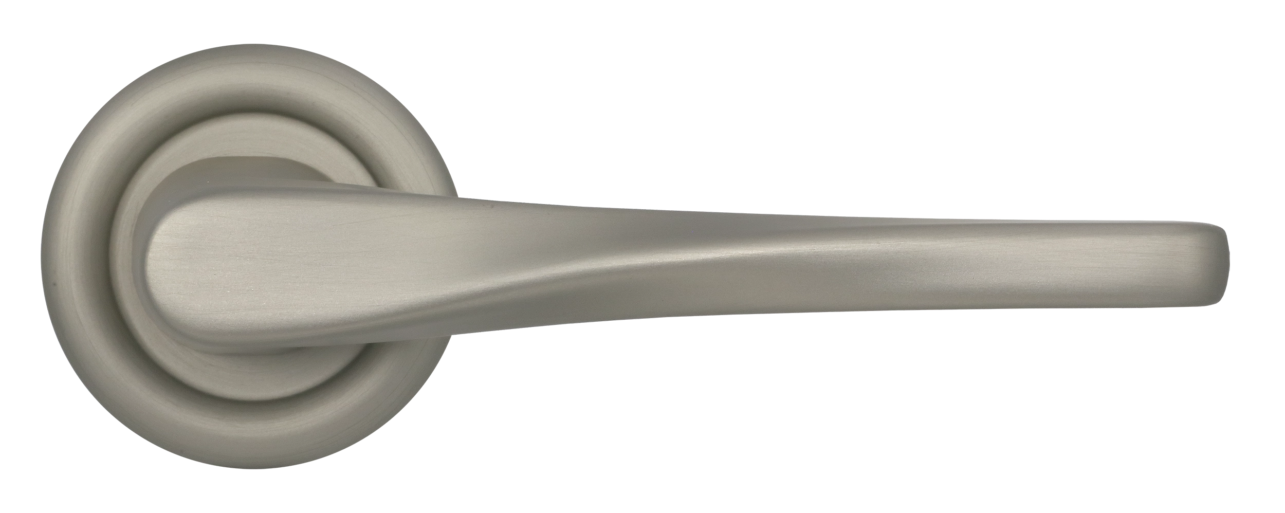 Ручка дверная THE OLYMPICS R7 SMI на круглой розетке, цвет Весенняя дымка/Spring Mist фото купить в Южно-Сахалинске