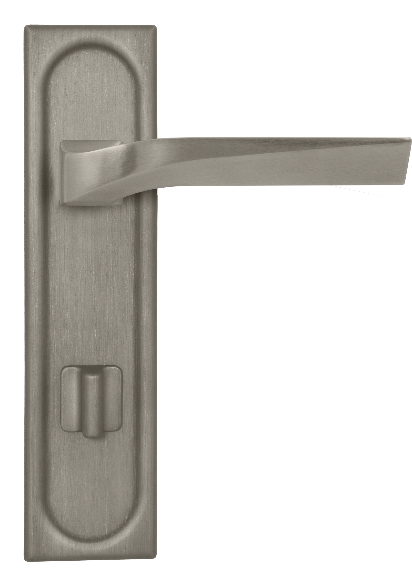 Ручка дверная WD CONCERT HALL PLS SMI на планке, цвет Весенняя дымка/Spring Mist фото купить в Южно-Сахалинске