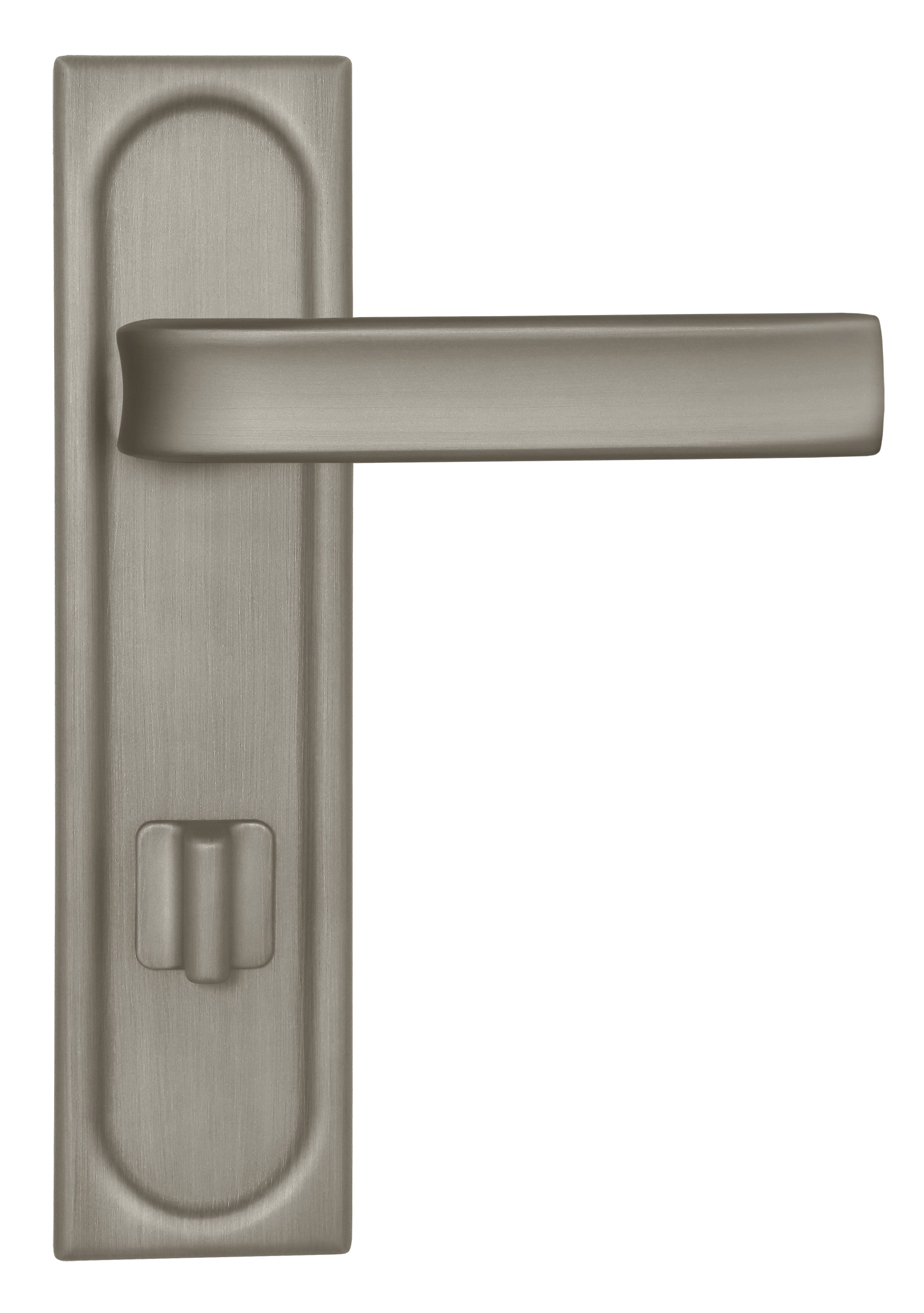 Ручка дверная THE BUS STATION PLS SMI на планке, цвет Весенняя дымка/Spring Mist фото купить в Южно-Сахалинске