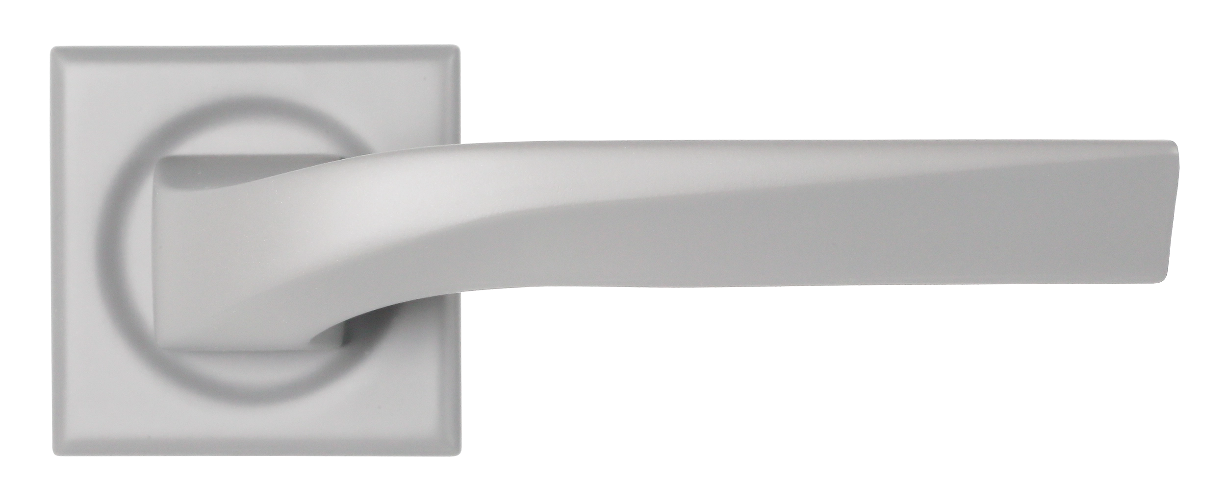 Ручка дверная WD CONCERT HALL S7 SSW на квадратной розетке, цвет Стокгольмский снегопад/Stockholm Snowfall фото купить в Южно-Сахалинске