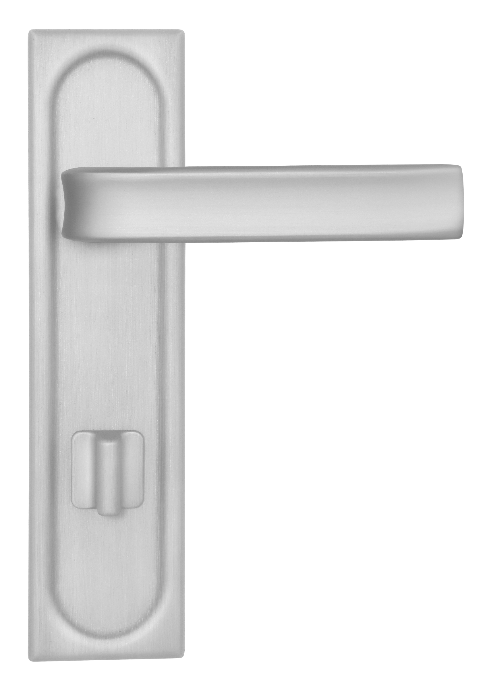 Ручка дверная THE BUS STATION PLS SSW на планке, цвет Стокгольмский снегопад/Stockholm Snowfall фото купить в Южно-Сахалинске