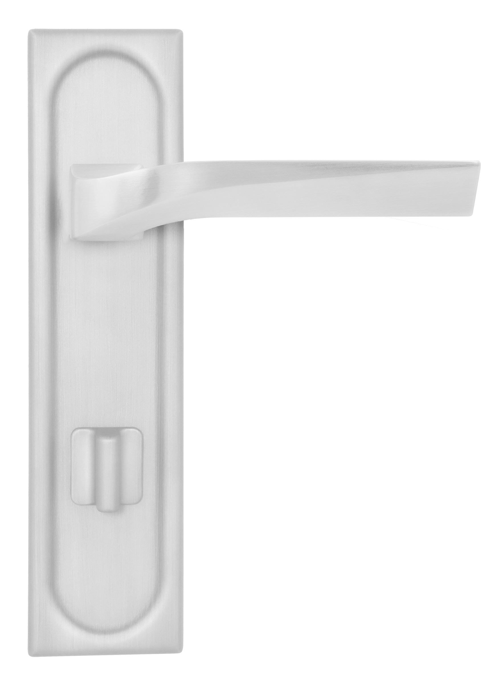 Ручка дверная WD CONCERT HALL PLS SSW на планке, цвет Стокгольмский снегопад/Stockholm Snowfall фото купить в Южно-Сахалинске