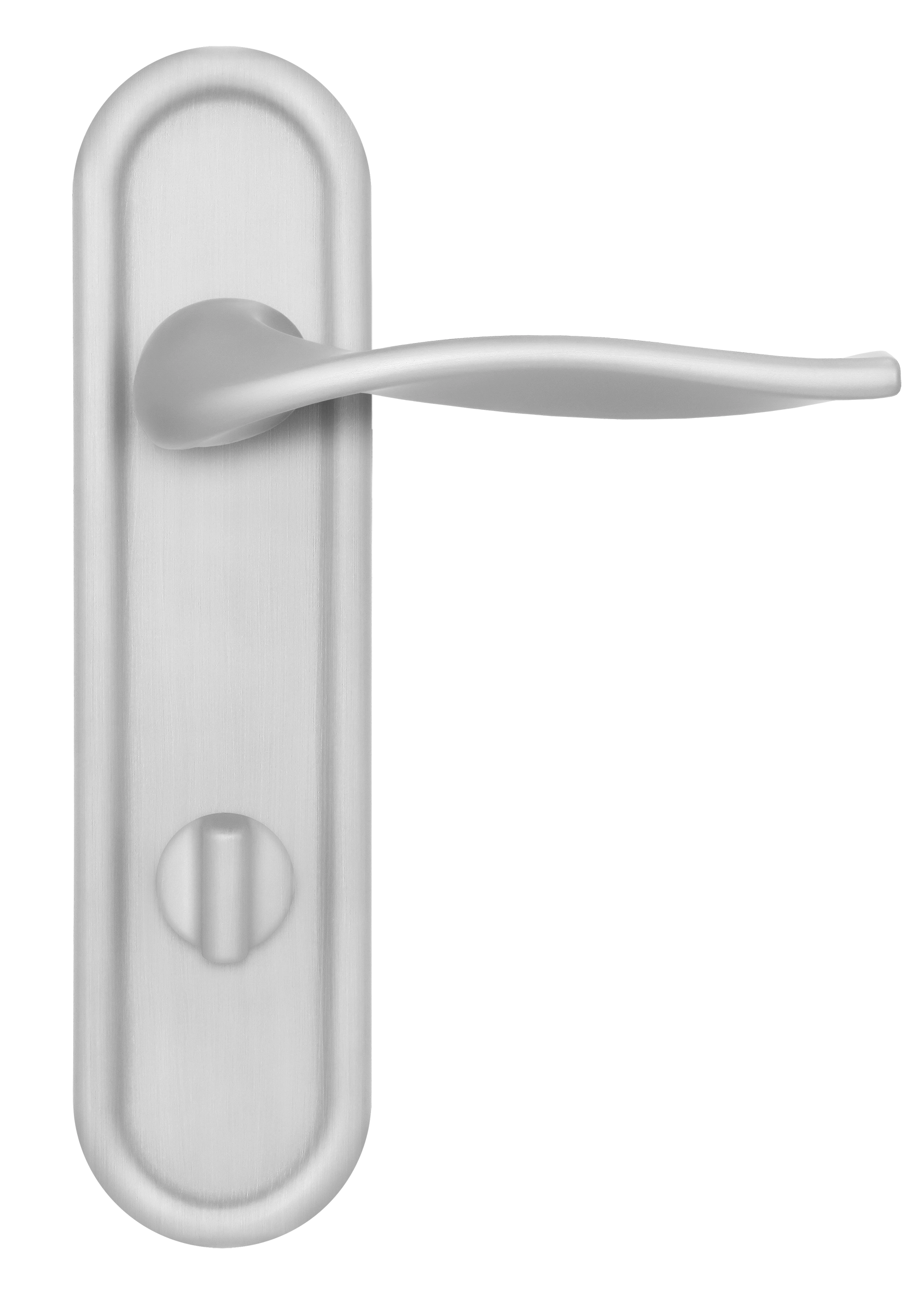 Ручка дверная SKYSCRAPER PLR SSW на планке, цвет Стокгольмский снегопад/Stockholm Snowfall фото купить в Южно-Сахалинске