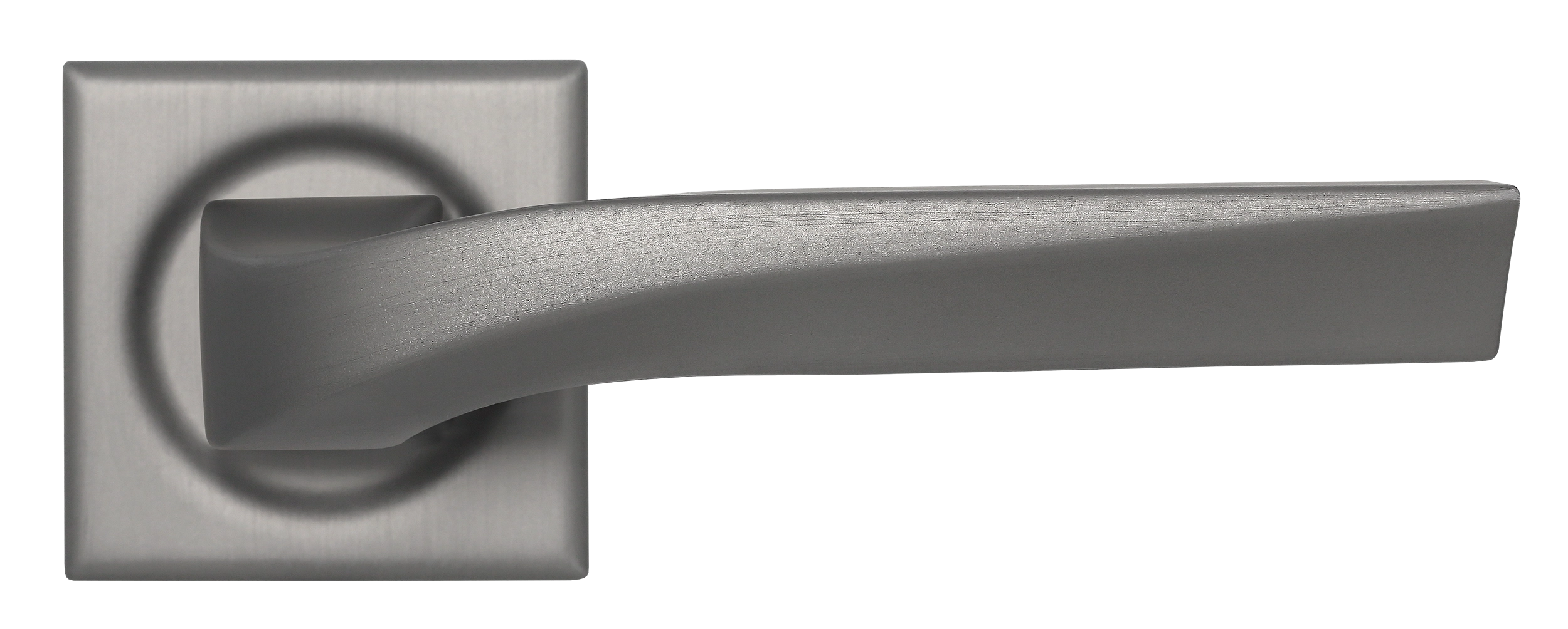 Ручка дверная WD CONCERT HALL S7 WF на квадратной розетке, цвет Зимняя стужа/Winter Frost фото купить в Южно-Сахалинске