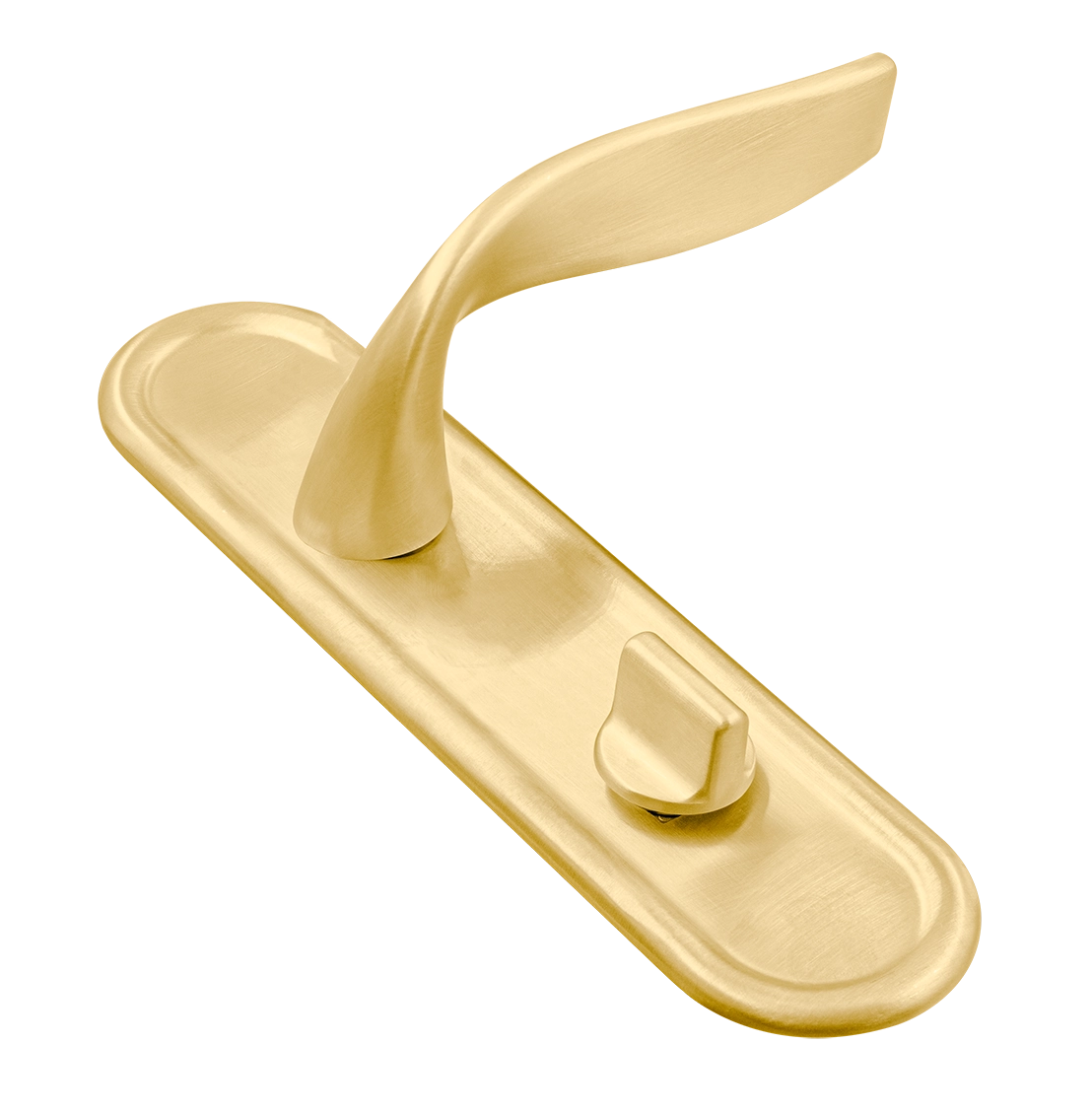 Ручка дверная SKYSCRAPER PLR AH на планке, цвет Осенний мёд/Autumn Honey фото купить Южно-Сахалинск