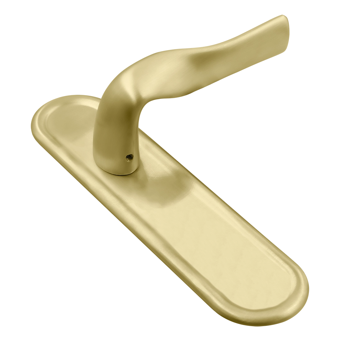 Ручка дверная LVB PLR AH на планке, цвет Осенний мёд/Autumn Honey фото купить Южно-Сахалинск