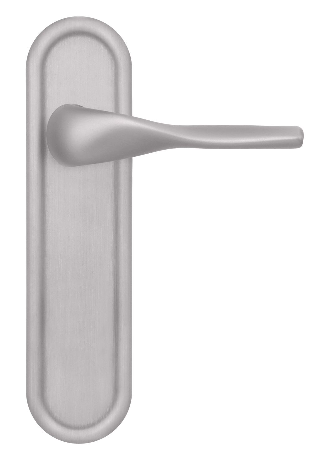 Ручка дверная LVB PLR SSW на планке, цвет Стокгольмский снегопад/Stockholm Snowfall фото купить в Южно-Сахалинске