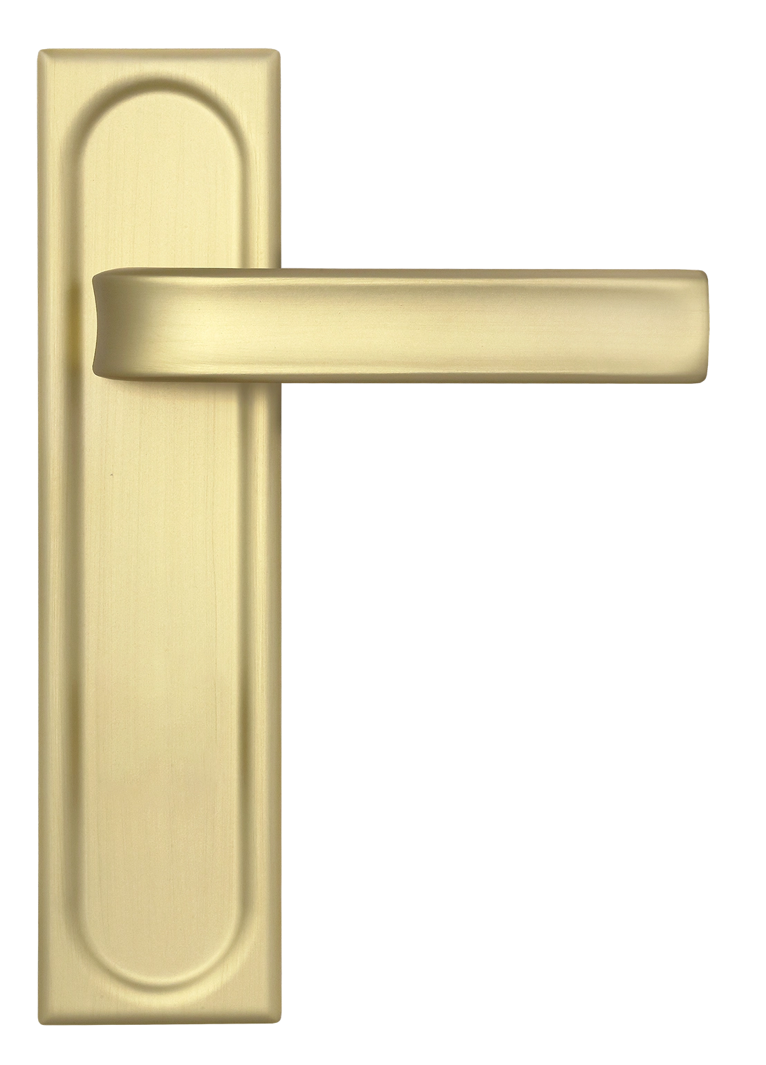 Ручка дверная THE BUS STATION PLS AH на планке, цвет Осенний мёд/Autumn Honey фото купить в Южно-Сахалинске