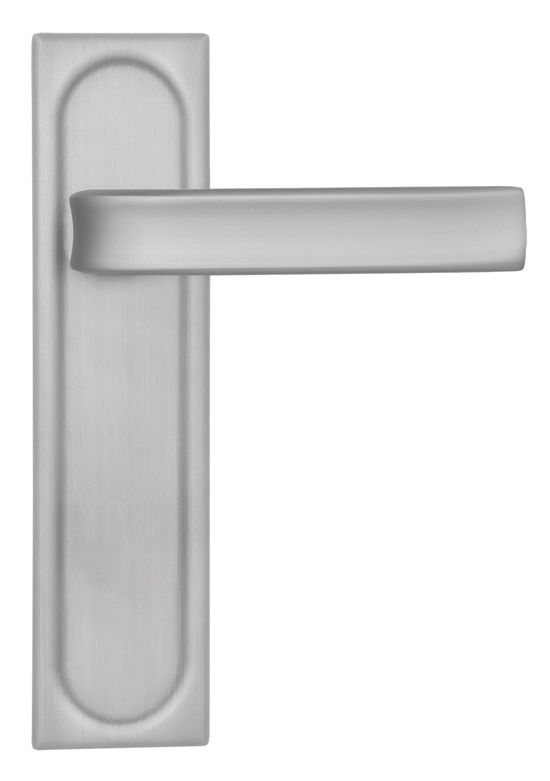 Ручка дверная THE BUS STATION PLS SSW на планке, цвет Стокгольмский снегопад/Stockholm Snowfall фото купить в Южно-Сахалинске