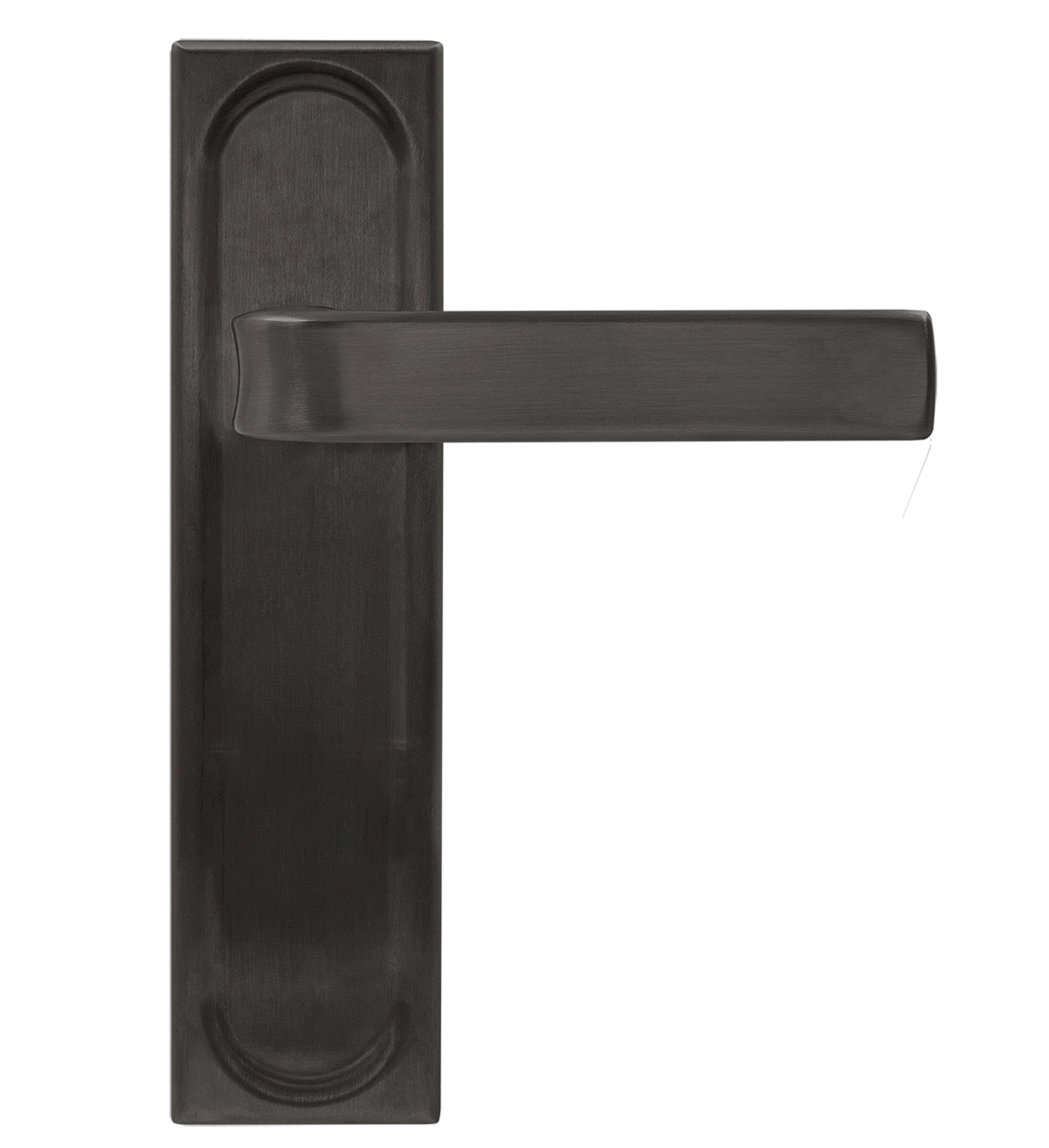 Ручка дверная THE BUS STATION PLS SST на планке, цвет Летняя гроза/Summer Storm фото купить в Южно-Сахалинске