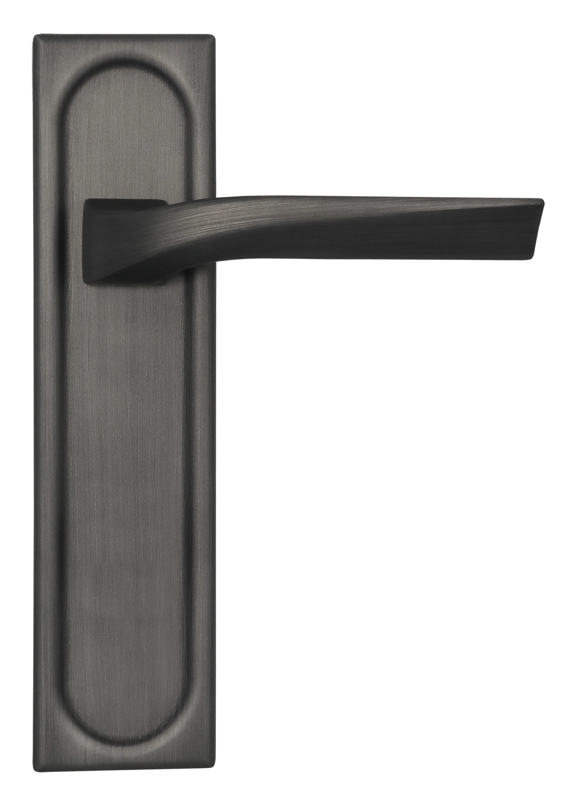 Ручка дверная WD CONCERT HALL PLS SST на планке, цвет Летняя гроза/Summer Storm фото купить в Южно-Сахалинске