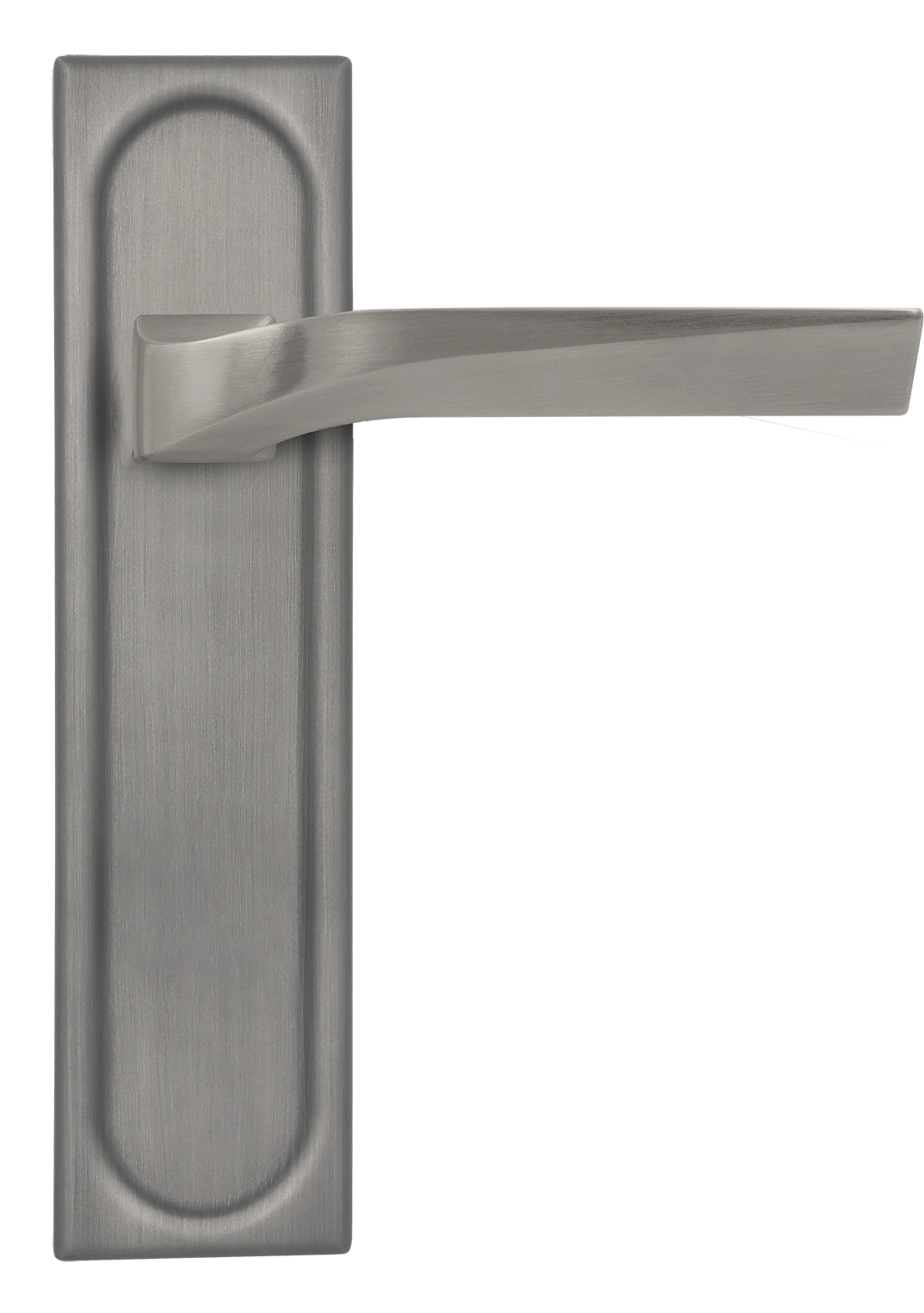 Ручка дверная WD CONCERT HALL PLS WF на планке, цвет Зимняя стужа/Winter Frost фото купить в Южно-Сахалинске