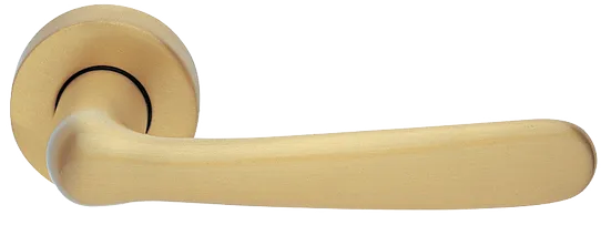 LINDA R3-E OSA, ручка дверная, цвет - матовое золото фото купить Южно-Сахалинск