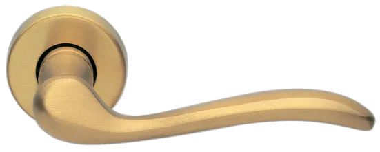 TOSCANA R3-E OSA, ручка дверная, цвет - матовое золото фото купить Южно-Сахалинск