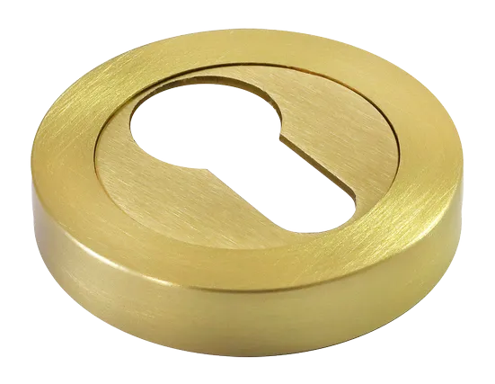 LUX-KH-R2 OSA, накладка на евроцилиндр, цвет - матовое золото фото купить Южно-Сахалинск