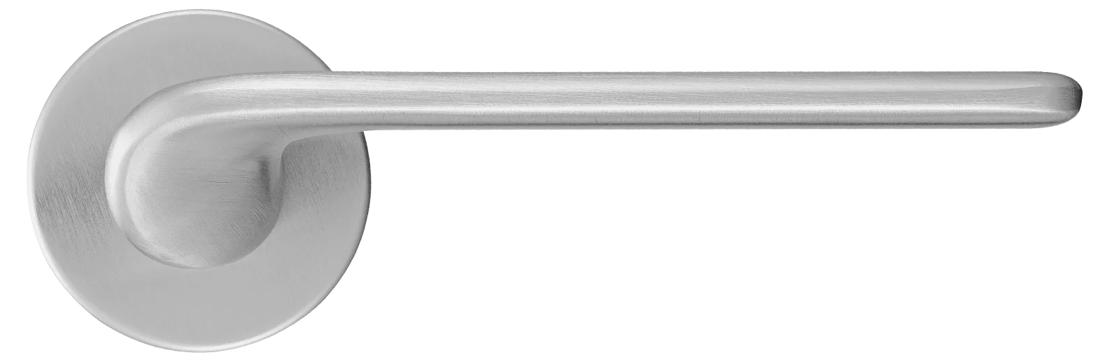 TOMORROW R5 CSA, ручка дверная на розетке 7мм, цвет -  матовый хром фото купить в Южно-Сахалинске